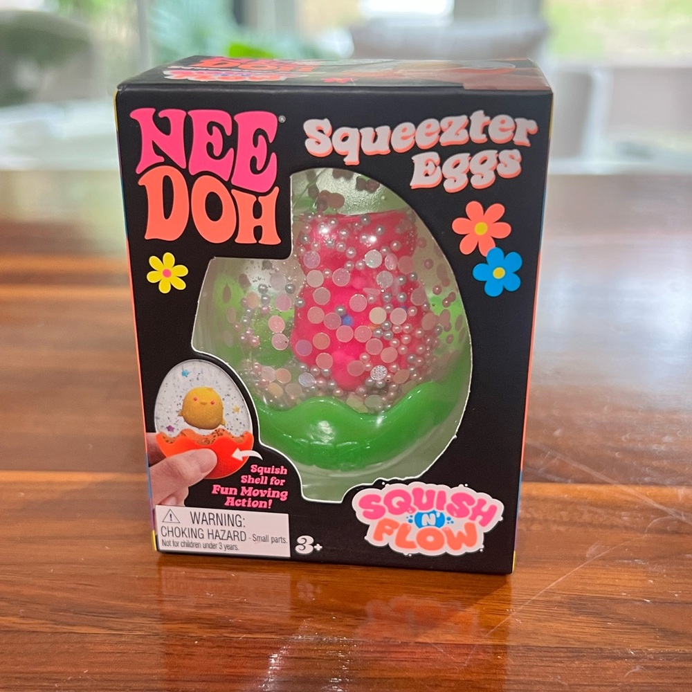 Nee Doh Squeezer Egg Toy